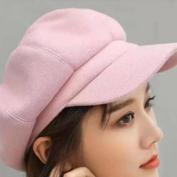 Pink Baker Boy Hat - Picture 2 of 2